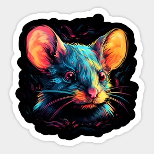 Neon Rodent #6 Sticker